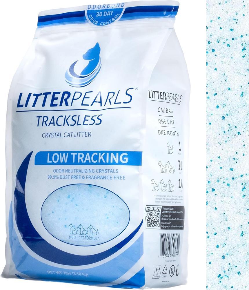 Litter Pearls TrackLess силікагелевий наповнювач для котячих туалетів 7 л (30070) Litter Pearls TrackLess силікагелевий наповнювач для котячих туалетів 7 л (30070)